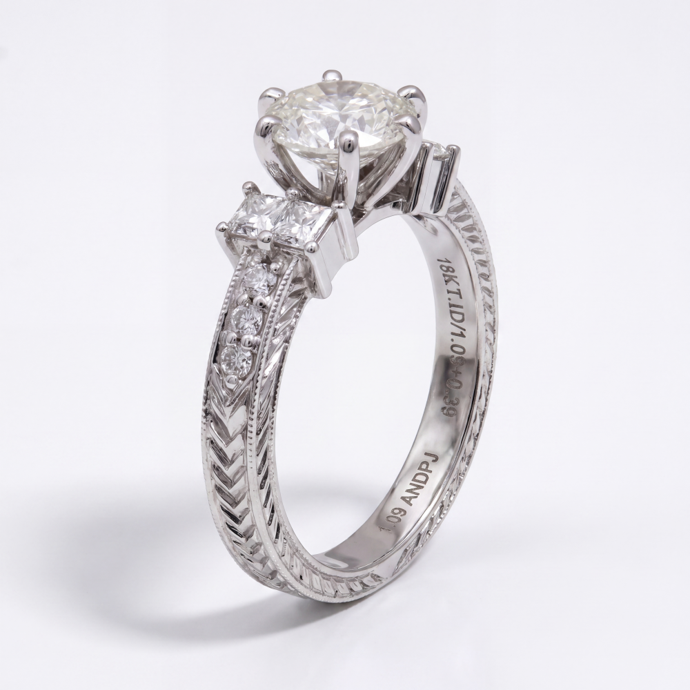 18K White Gold Diamond Timeless Legacy Ring