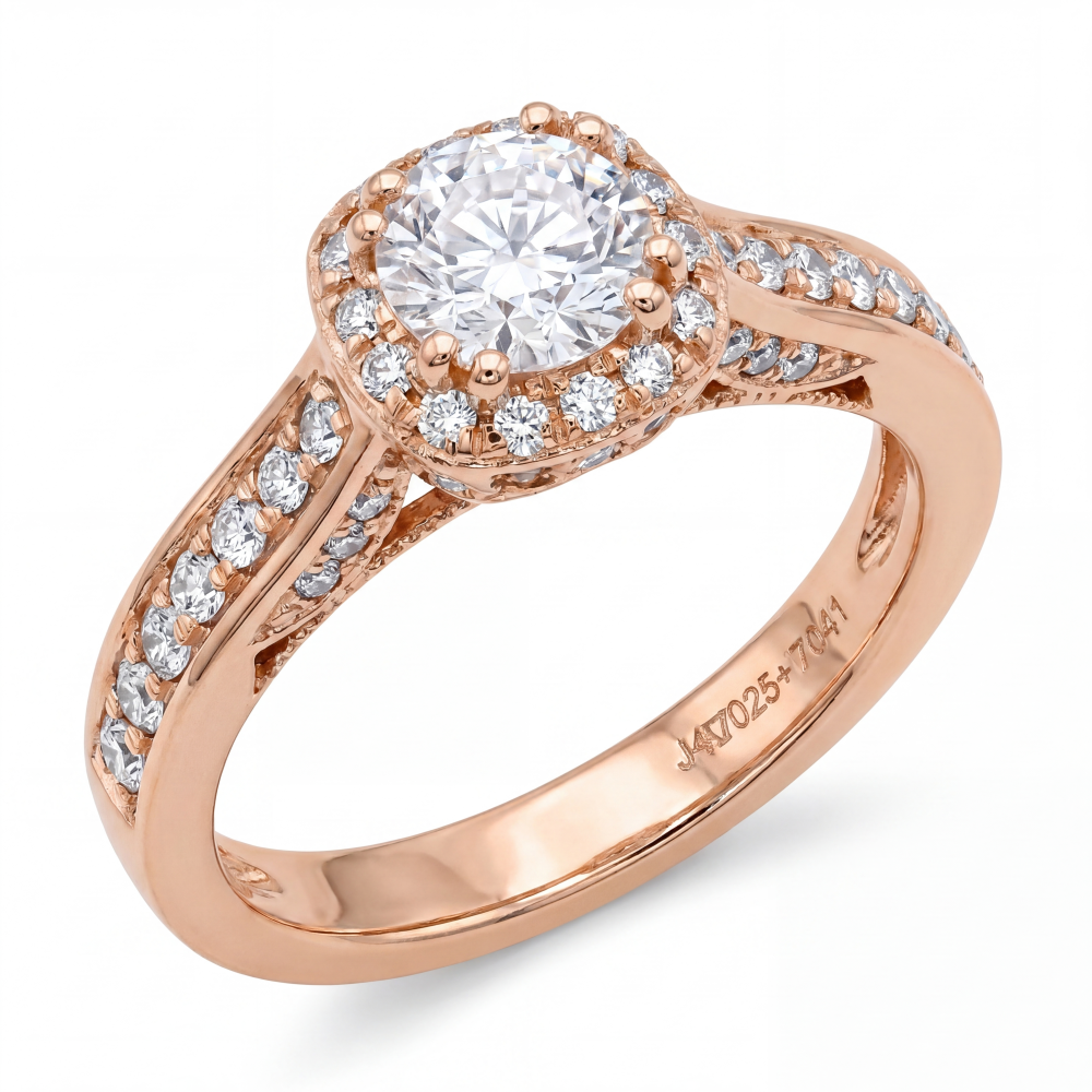 18K Crown Radiance Diamond Ring